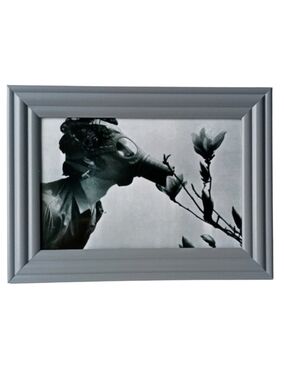 Vintage WW2 GasMask Flowers Oddity Retro HomeDecor